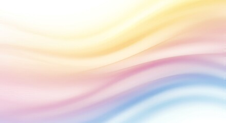 Fototapeta premium Abstract Pastel Color Wave Background