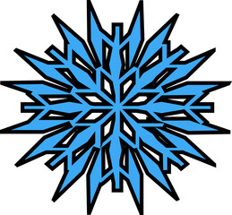snowflake, unique pattern