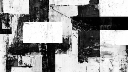 An overlay texture of distressed concrete overlaying modern white and black sketches.

