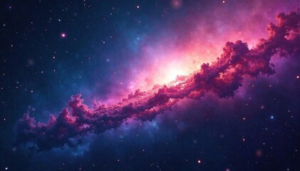 Stunning nebula in deep space, vibrant colors and cosmic dust , supernova, dust