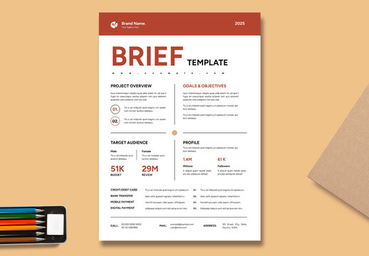Creative Brief Template