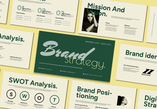 Creative And Modern Brand Strategy Presentation
