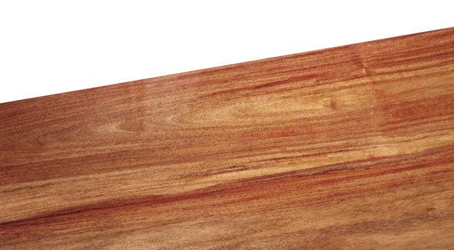View of wood or wooden table top corner  PNG transparent.