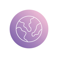 Multilingual Support icon vector stock illustration