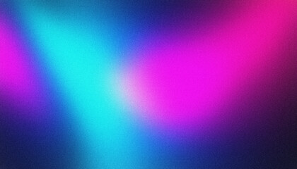 Fototapeta premium Vibrant pink and turquoise gradient creating a colorful textured background