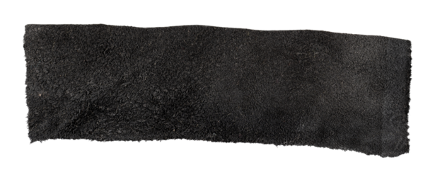 black fabric banner in a rectangle shape, ripped black textile sheet with torn edges, grunge textured sign, label, banner graphic element