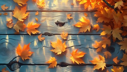 autumn leaves background