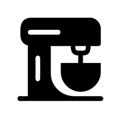 Stand Mixer Kitchen Machine Icon Design