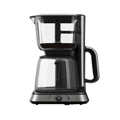 Sleek Modern Coffee Maker for a Perfect Morning Brew , isolated on white background png