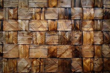 woven bamboo background