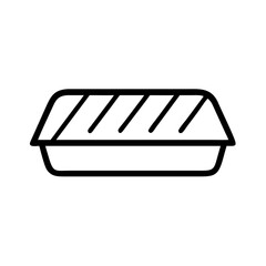 Baking Tray Kitchen Tool Icon Design