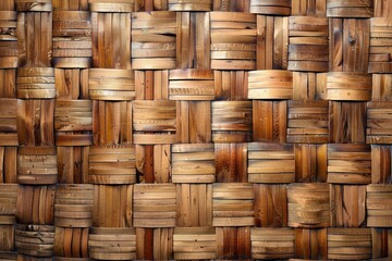 woven bamboo background