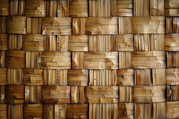 woven bamboo background