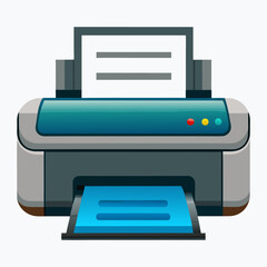 printer vector illustration