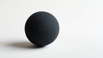 Squash ball isolated on white background