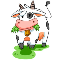 cow animal farm agriculture  graphic