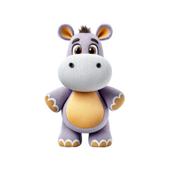 Discover a Cute and Colorful Stuffed Animal Dressed in a Purple and Yellow Shirt Perfect for Kids and Collectors Alike
