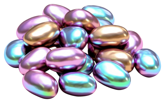 PNG Cute coffee beans jewelry pill