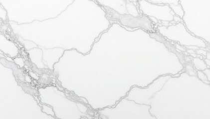 Obraz premium Close-up of pristine white marble texture, showing natural veining , luxury, countertop