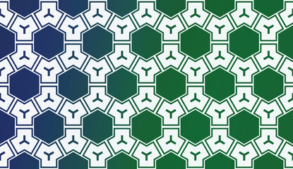 Modern Pattern With Curved Line. Geometric Elements. Blurred Gradient Background. Design For Screen, Presentation, Wallpaper. Holiday Object. Vector Illustration