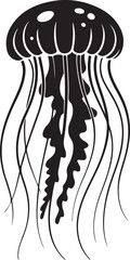 Jellyfish Silhouette Vector – Elegant Ocean Animal Design

Floating Jellyfish SVG – Marine and Underwater Theme

Underwater Jellyfish Clipart – Deep Sea Creature Art

Minimal Jellyfish Outline – Ocean
