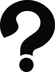 Question Mark Idea Logo Icon Vector Illustration