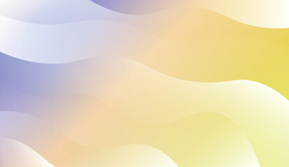 Blurred Decorative Design In Modern Style With Wave, Curve Lines. For Elegant Pattern Cover Book. Vector Illustration with Color Gradient.