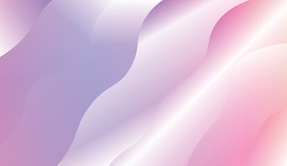 Wavy Background. For Design Flyer, Banner, Landing Page. Vector Illustration with Color Gradient.