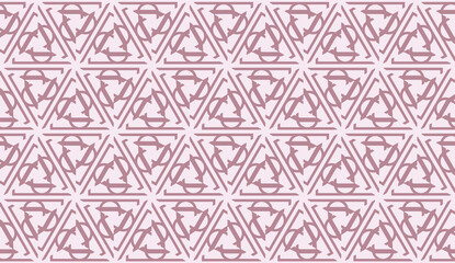 Hipster pattern with polygonal elements. Triangles style. Vector Seamless illustration. Background for your business project. Advert, template screen.