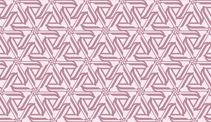 Pattern with polygonal geometric elements. Vector Seamless illustration. Template for wallpaper, interior design, decoration, scrapbooking page.