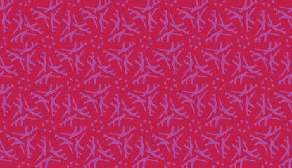 Vector Seamless layout with curved line, illusion triangles. Abstract hipster pattern. For your wallpaper, advert, banner, poster.