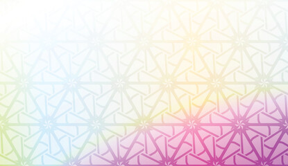 Smooth Abstract Colorful Gradient Backgrounds with Geometric pattern. For Your Graphic Wallpaper, Cover Book, Banner. Vector Illustration.
