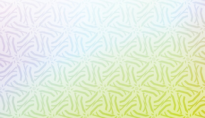 Vector geometric pattern. Triangles curved line. For wallpaper, presentation background, interior design, fashion print. Gradient color