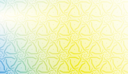 Vector geometric pattern. Triangles curved line. For wallpaper, presentation background, interior design, fashion print. Gradient color