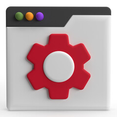 Obraz premium Website Setting