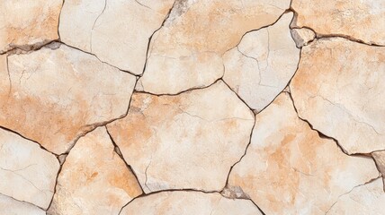 Obraz premium Detailed cracked quartz stone slab background perfect for design use, featuring high detail and resolution.