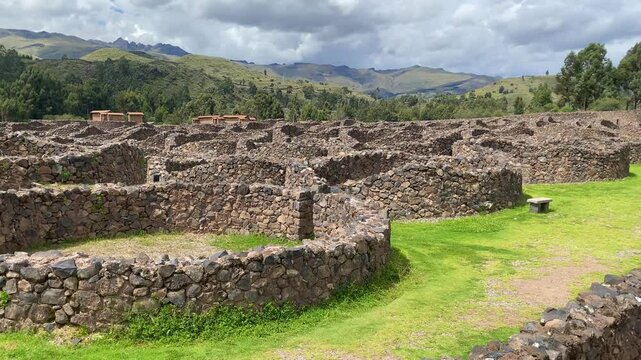 Raqchi is an Inca archaeological site located in the Cusco Region