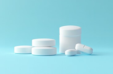 Fresh beef steaks, pistachios, and herbs ready for cooking. City view