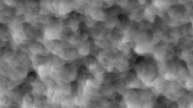 Abstract gray cloud texture with swirling patterns creating a moody atmosphere, ideal for backgrounds in design projects or artistic compositions