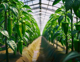 corn field in the summer