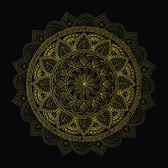 Decorative background with an elegant mandala design
