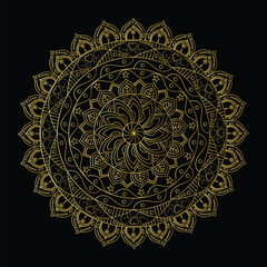 Luxury Arabic Mandala Background Design
