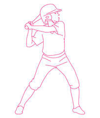 Youth Baseball Players,playing game,batting