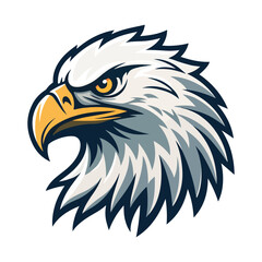 american bald eagle vector illustration, American Eagle logo design icon symbol vector illustration.
