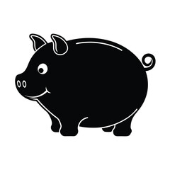 piggy bank vector