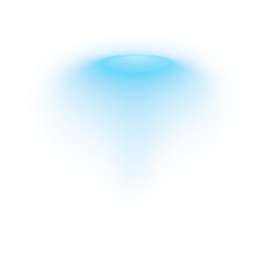Dynamic Blue Light for Tech Background