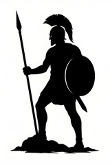 Silhouette of a Warrior