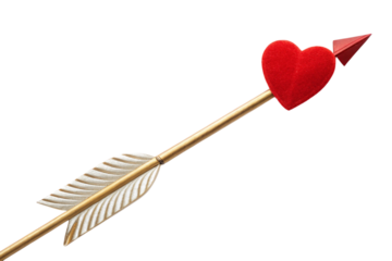 red heart and arrow