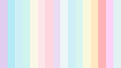 colorful stripes background. Pastel stripes background. Cute background for kids' decoration soft and warm tone color.	