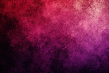 Fototapeta premium Abstract textured background with deep reds, purples, and pinks. Darker tones concentrate towards the bottom